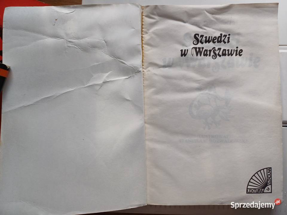 Szwedzi w Warszawie Walery Przyborowski miękka