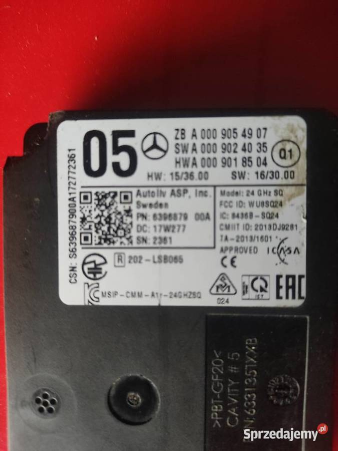 Radar Mercedes dolnośląskie Raciborowice Dolne