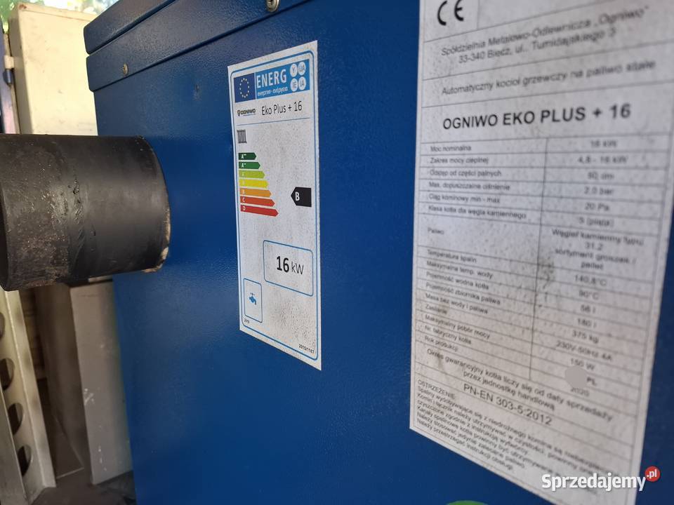 5kl piec 2020 Ogniwo 5 16 kW kocioł CO i CWU Wojnicz sprzedam