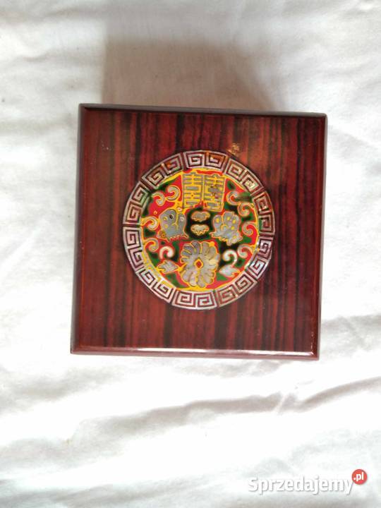 szkatułka na biżuterię egzotyczne drewno masa