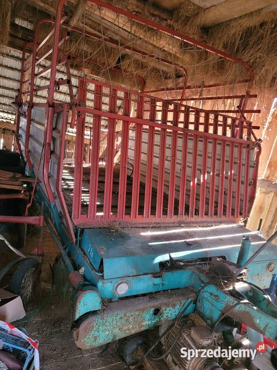 Przyczepa samozbierająca steyer pottinger krone Leśnica