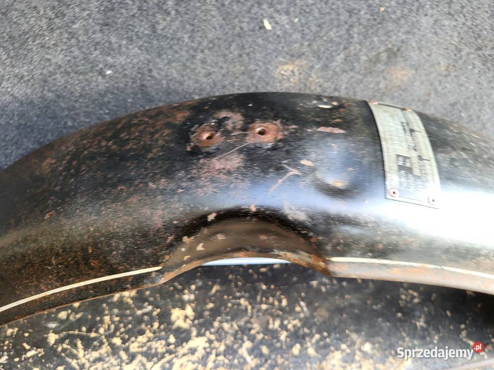 DKW RT 125 BŁOTNIK PRZÓD TABLICZKA ZNAMIONOWA Rybnik