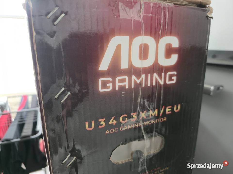 AOC U34G3XM regulowana wysokość