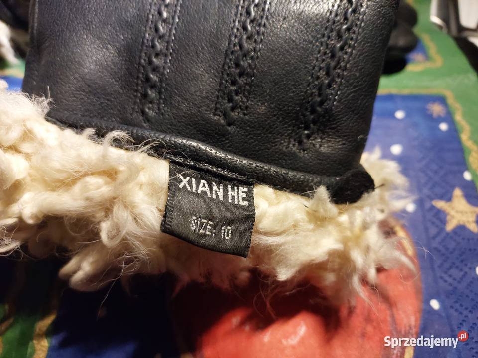 Skórzane rękawiczki ocieplane Wrocław