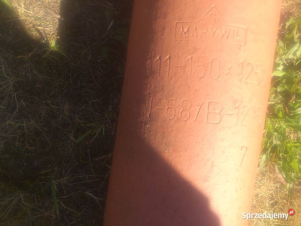Rura kanalizacyjna ceramiczna MARYWIL 150x1250 Łódź sprzedam