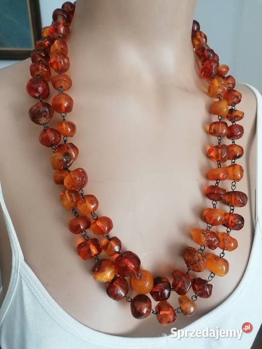 Naszyjnik Bursztyn Antyk Białystok