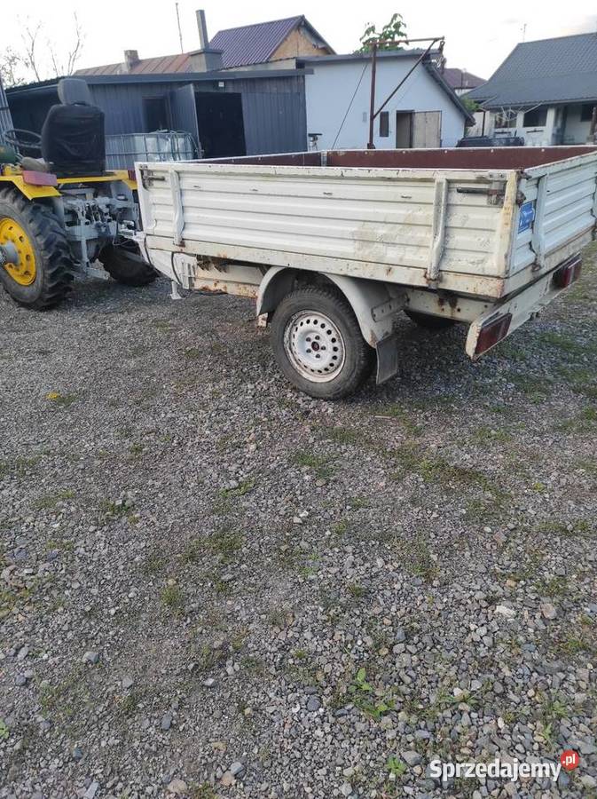 Przyczepa zrobiona z VW transporter T4 podkarpackie Wielkie Oczy