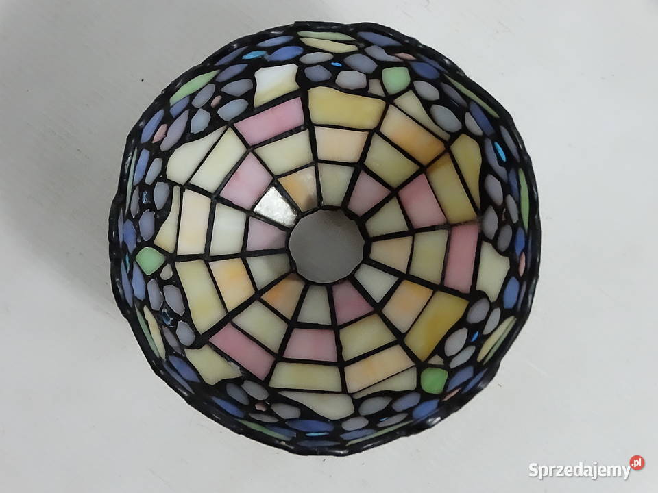 Witrażowy klosz do lampy w stylu Tiffany Biłgoraj sprzedam