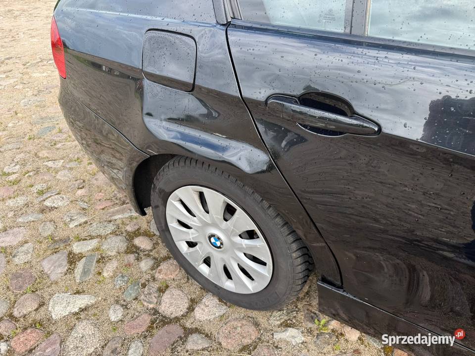 BMW E90 20 Benzyna Lekko uszkodzona Olsztyn