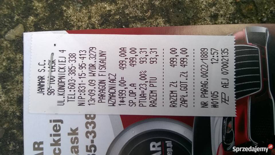 Wzmacniacz Clarion APX 4241 E 400W Clarion wielkopolskie Książenice sprzedam