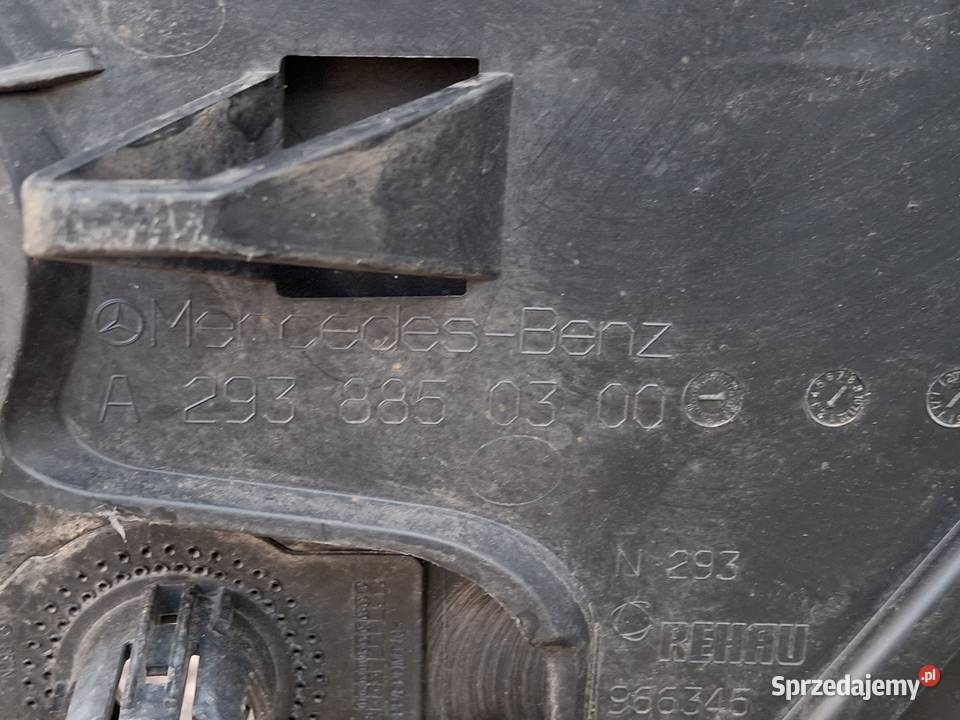 MERCEDES EQC W293 ZDERZAK PRZÓD PRZEDNI PDC Bieleń