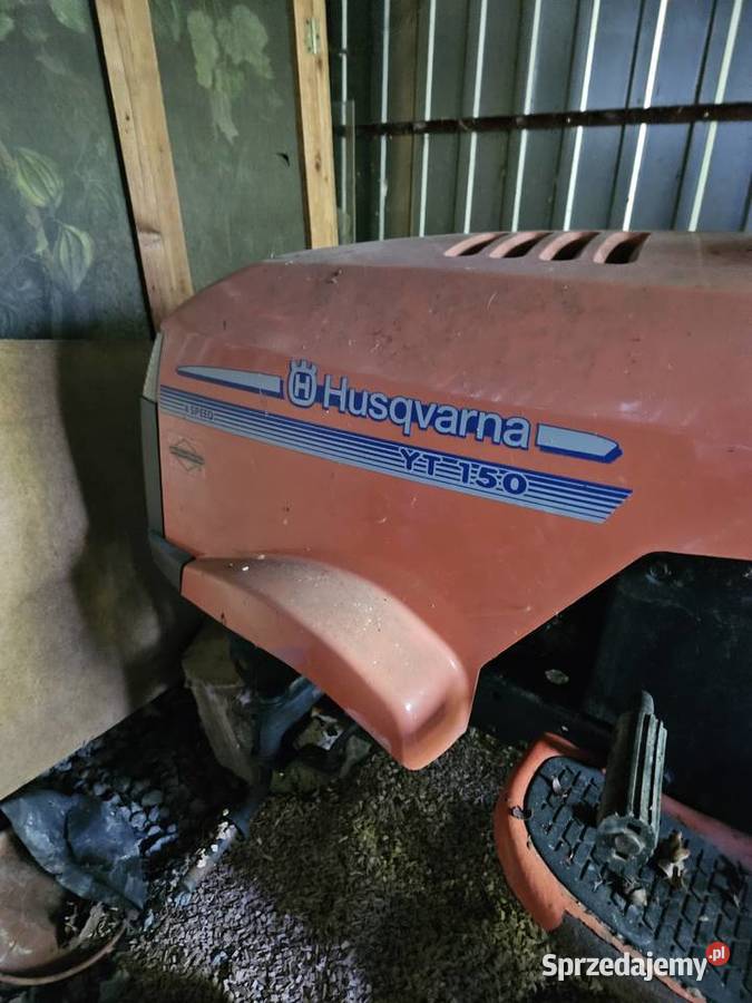 Traktorek kosiarka Husqvarna YT150 drugi na Nieszkowice Małe sprzedam