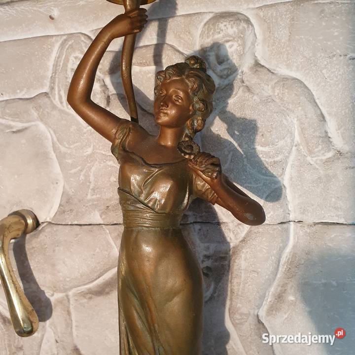 Sprawnastara figuralna lampa naftowa wys85 dolnośląskie Wrocław
