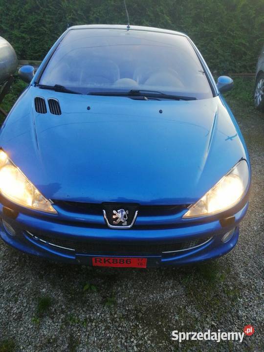 Peugeot 206 cabrio 2003 16 benzyna Puławy