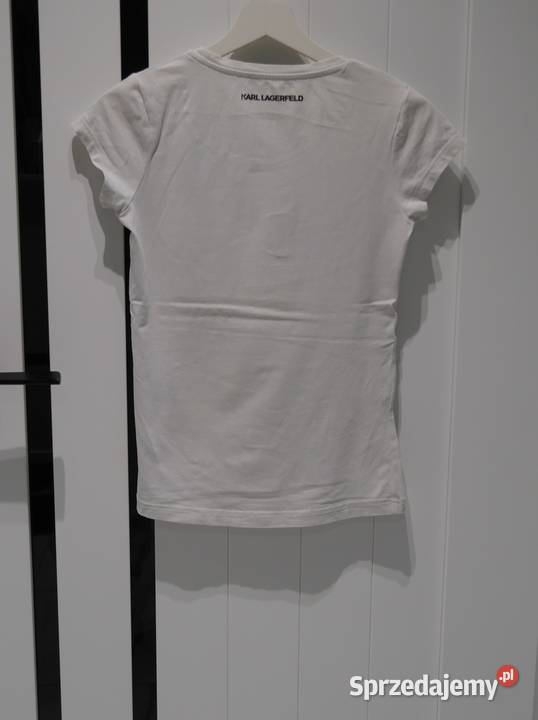 Karl Lagerfeld fajna bluzka gumowane logo 36 S Wrocław