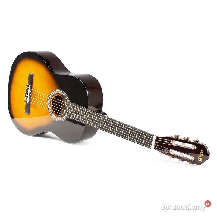 Zestaw Gitara Klasyczna Podpalana pokrowiec i klasyczna Poznań