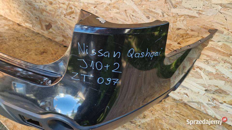 NISSAN QUASHQAI J10x2 ZDERZAK TYLNY TYŁ wielkopolskie Słowikowo sprzedam