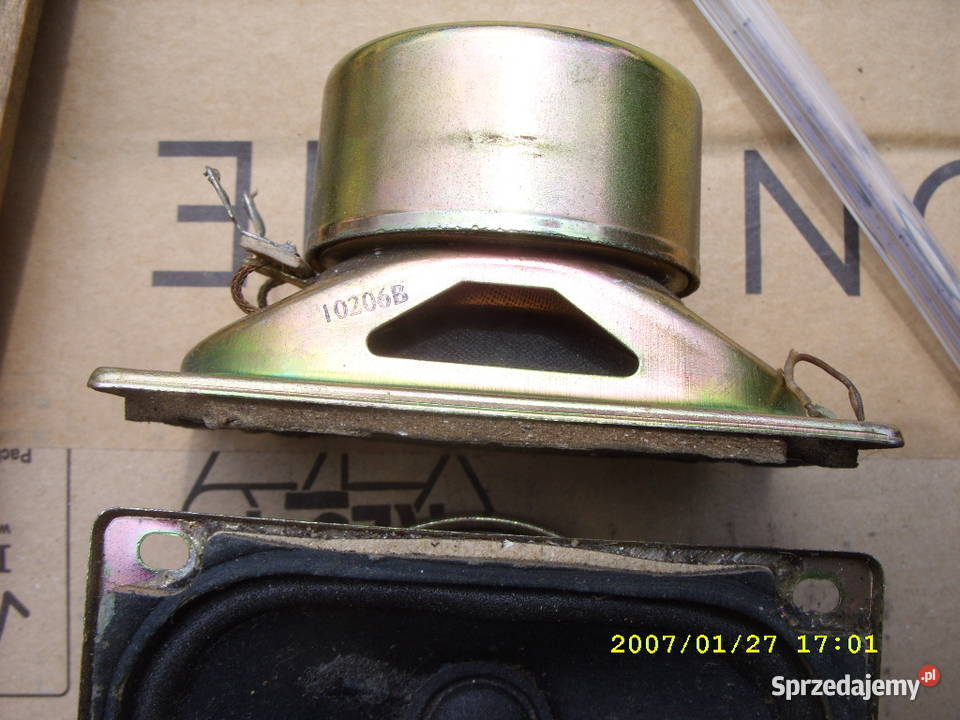 GLOSNIKI UZYWANE 8 OM 8 W2 SZTUKI 5 zl sztuka Wołów