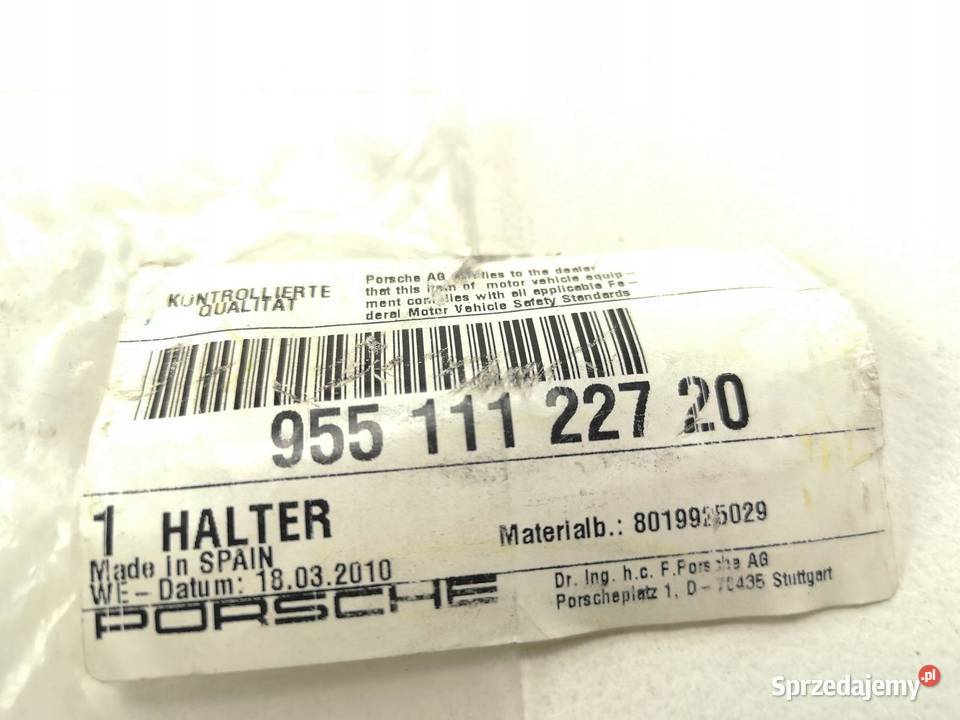 MOCOWANIE KATALIZATORA PORSCHE CAYENNE 0710 ORI