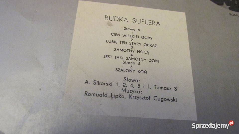 Winyl Budka Suflera Cień wielkiej góry Płyty i kasety Bytom
