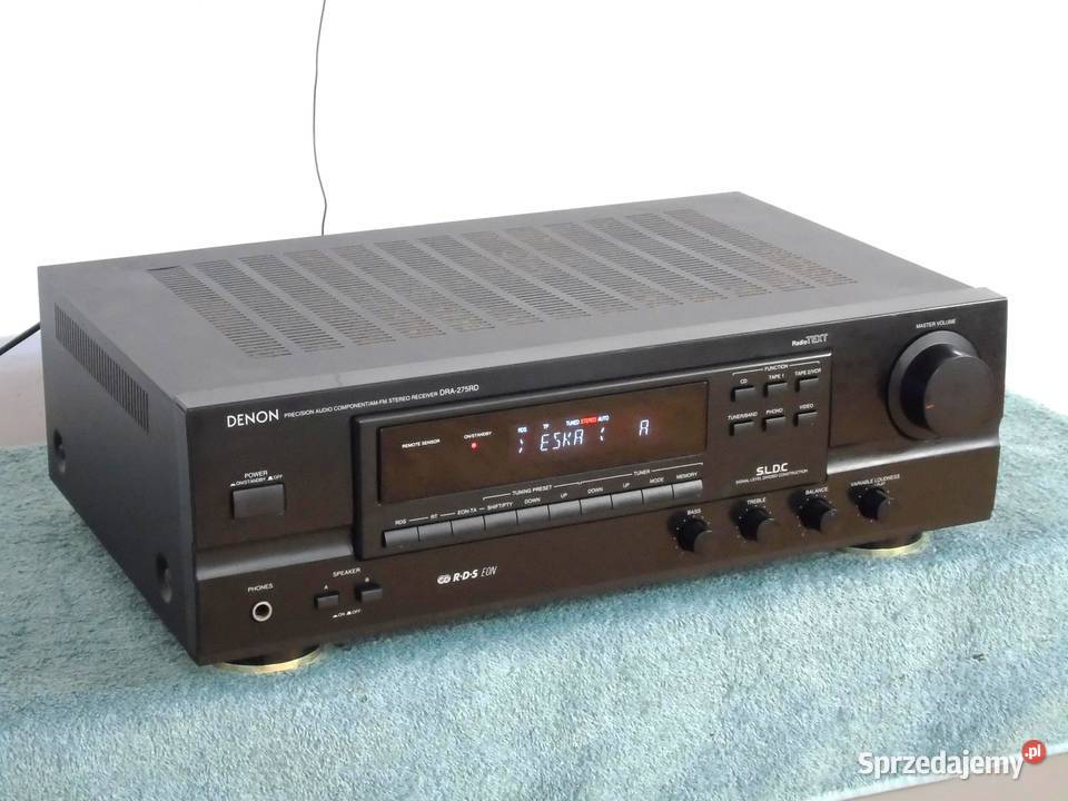 Amplituner Denon DRA275 RD sprawny i ładny podkarpackie Jasło