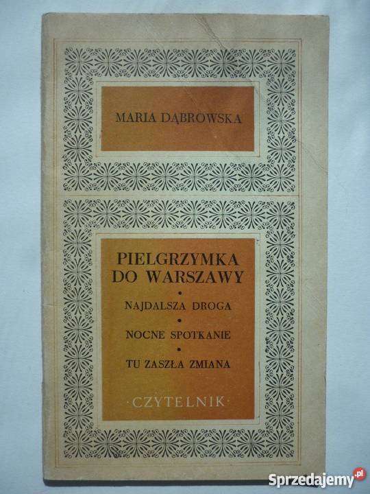PIELGRZYMKA DO WARSZAWY MARIA DĄBROWSKA Inowrocław