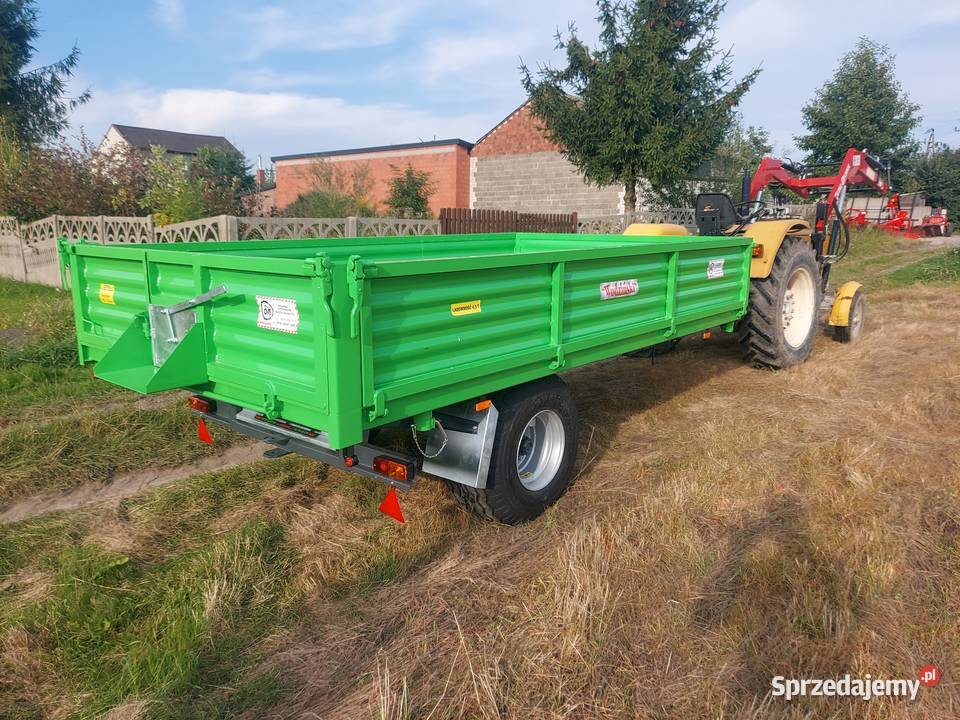 Przyczepa rolnicza wywrotka 45t HOMOLOGACJA Przyczepy rolnicze łódzkie Bełchatów