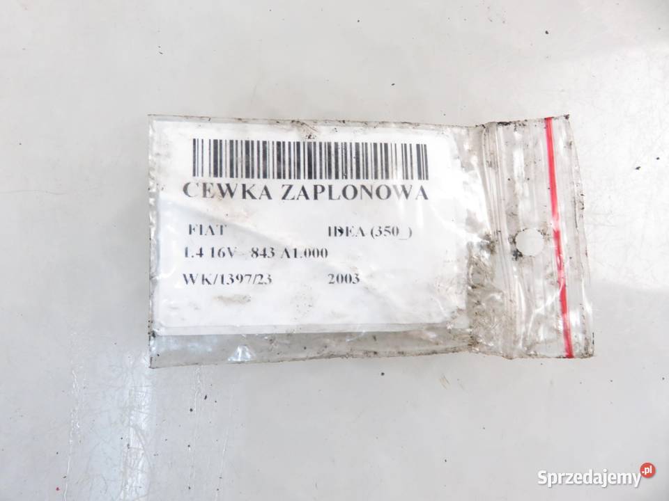 CEWKA FIAT IDEA 14 16V 17917B Układ elektryczny silnika