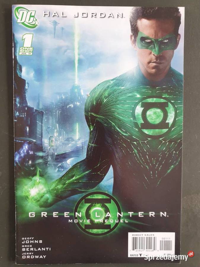 Green Lantern Movie Prequel 5 komiksów DC USA Gdynia