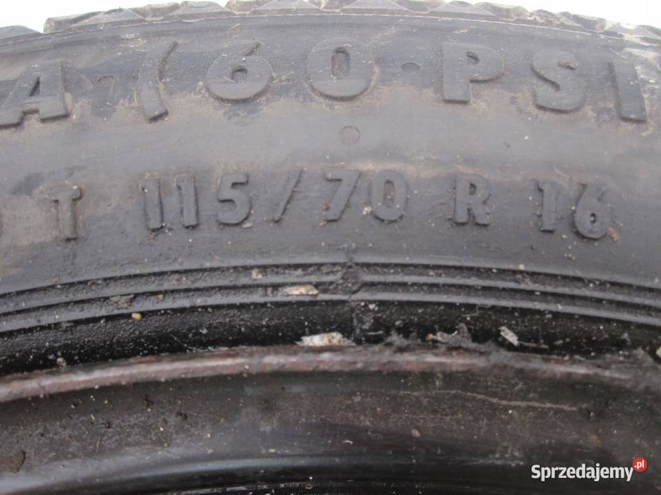 OPEL ASTRA J K koło dojazdowe 1157016 92M 5x105