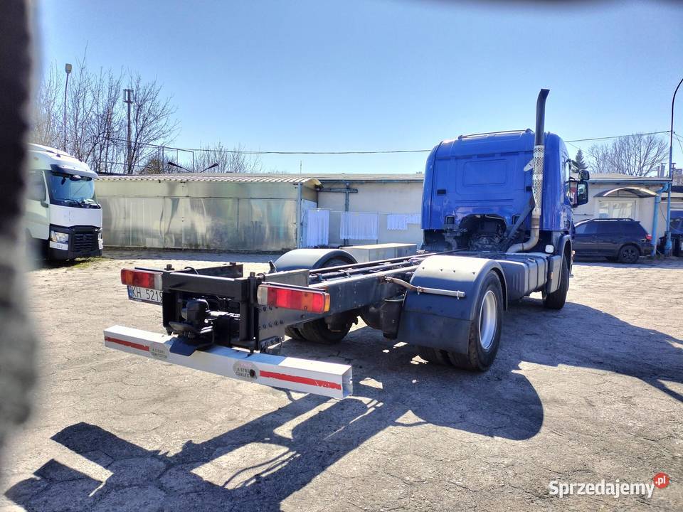 SCANIA P270 4x2 RAMA DO ZABUDOWY BECZKA regulowane zawieszenie Częstochowa sprzedam