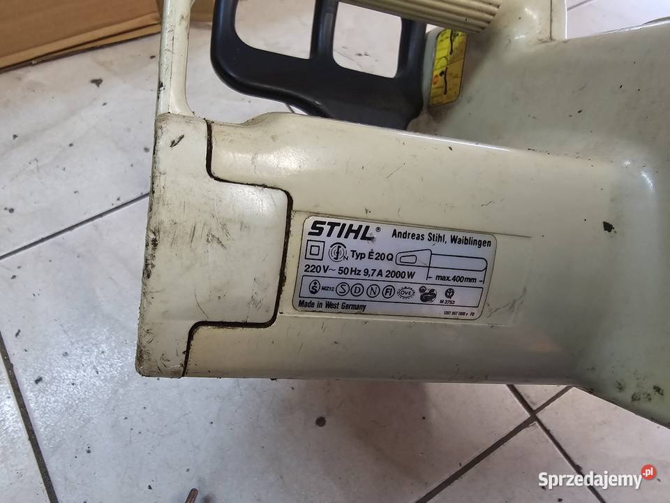 Stihl E20 Q pilarka elektryczna sieciowa piła dolnośląskie Jelenia Góra