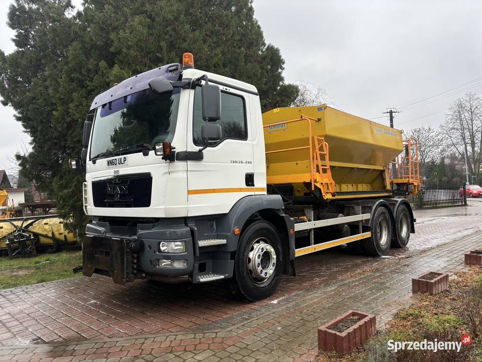 MAN TGM 26290 6x4 BB piaskarka solarka schmidt Ropczyce sprzedam