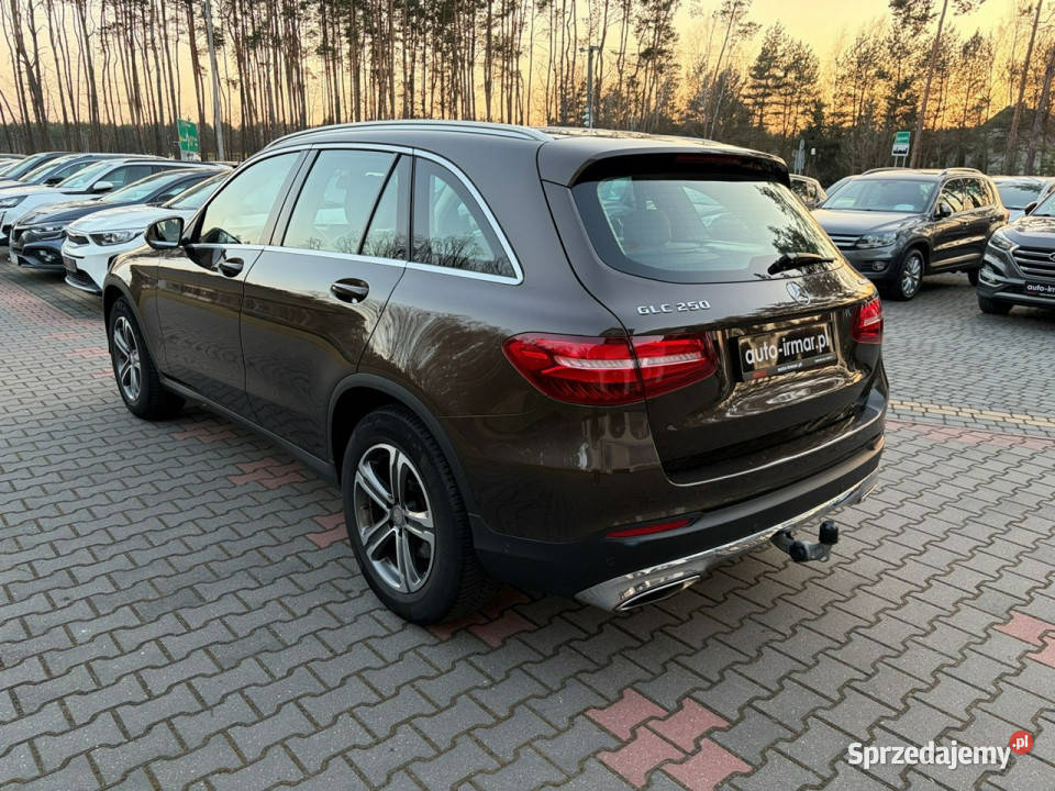 Mercedes GLC 250 Europa Skóry Hak LEDy ILS łopatki zmiany biegów Lipówki