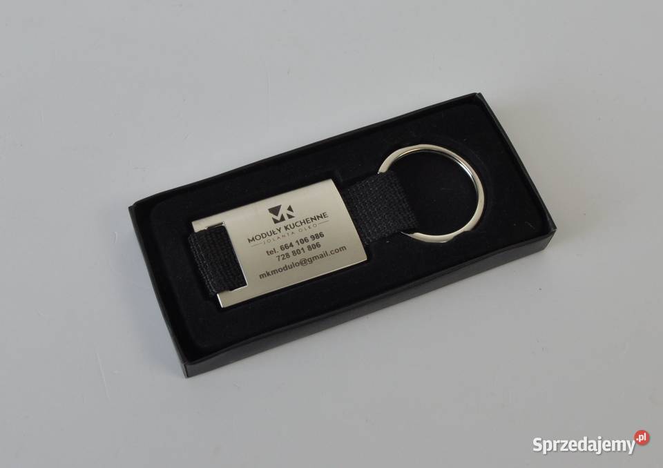 Brelok metalowy jednostronny grawer 50 Leżajsk