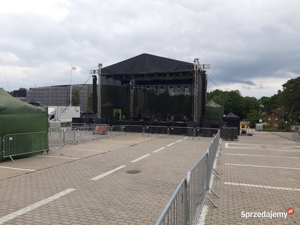 Wynajem sceny dachu podestu organizacja eventów Bydgoszcz obsługa imprez