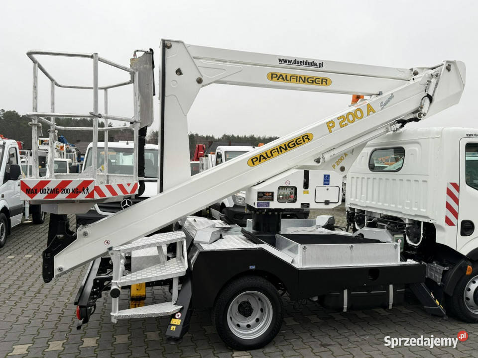 Nissan Cabstar Podnośnik Koszowy 20m Palfinger diesel Widełki sprzedam