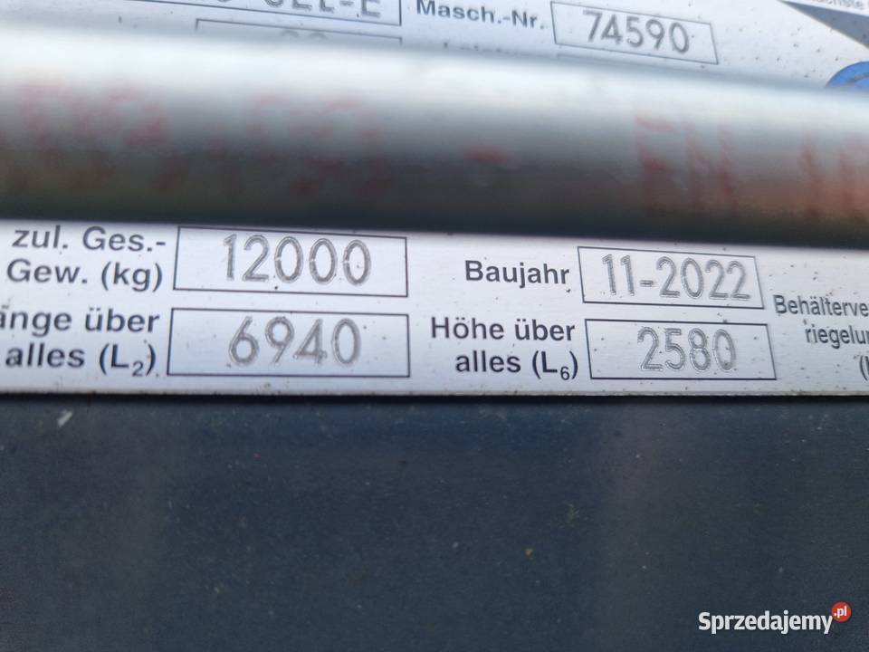 Kontenerprasowy Husmann SPB 20 SELE Złocieniec sprzedam