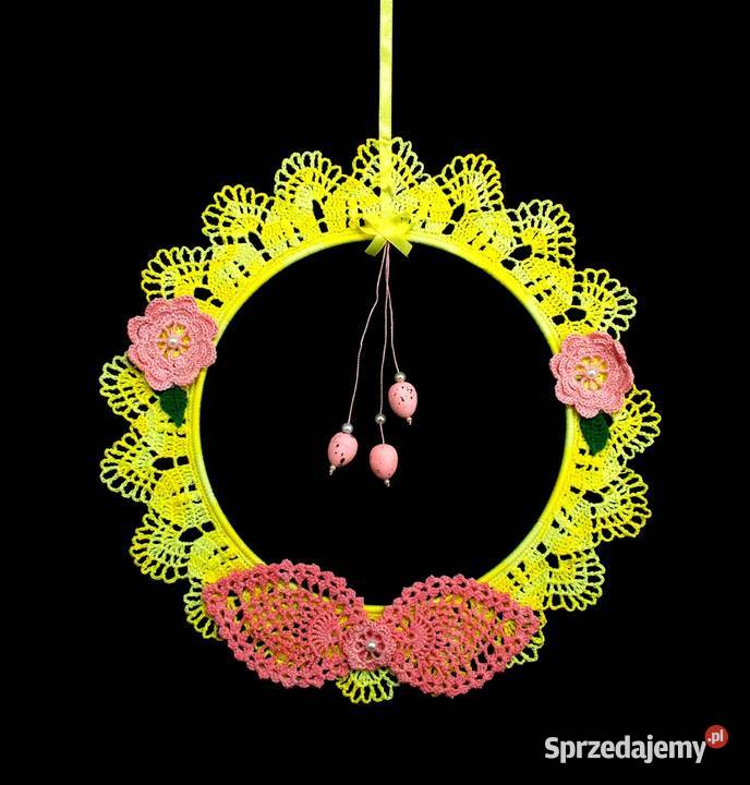 Zawieszka ozdoba na okno szydełkowa 30 Z188 wielokolorowy Kluczbork sprzedam