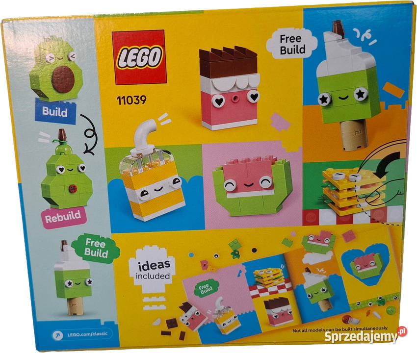 Klocki Lego Classic Kreatywne smakołyki 11039 Czeladź