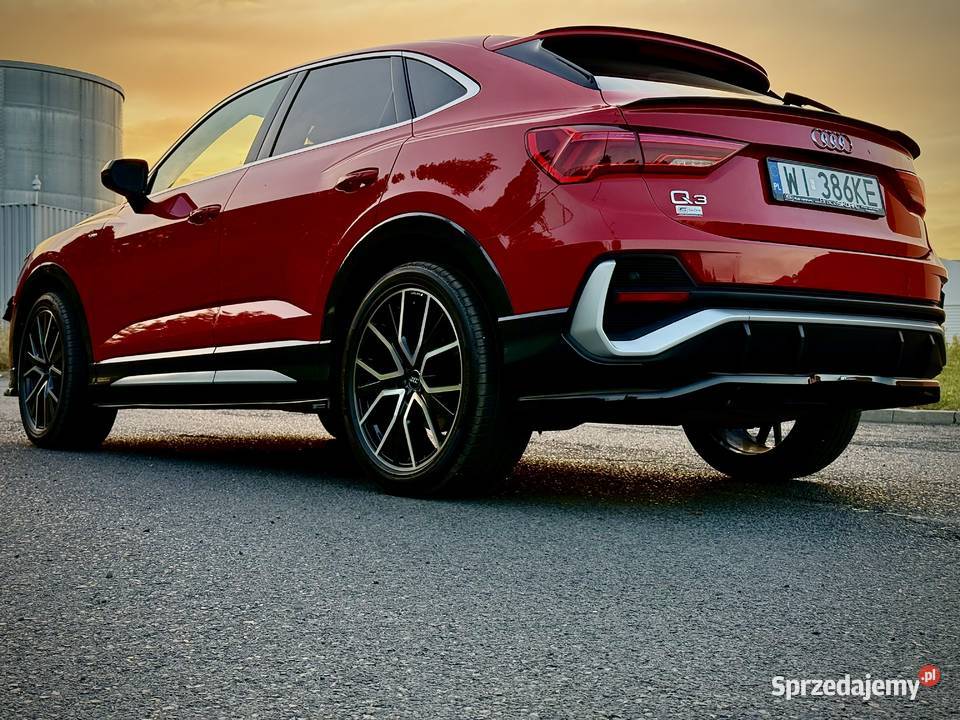 Audi Q3 Sportback 35 TFSI MHEV S line Matrix 360 Wałbrzych