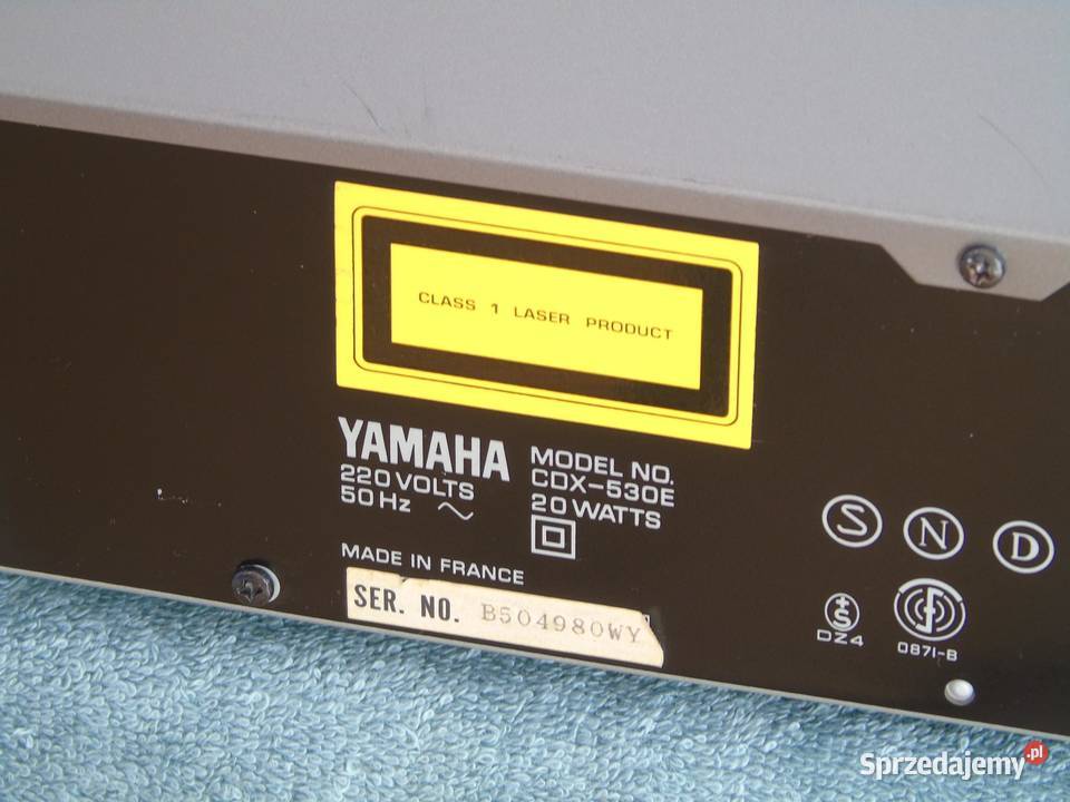 CD Yamaha CDX530E tytan ładny i sprawny WYSYŁKA Jasło