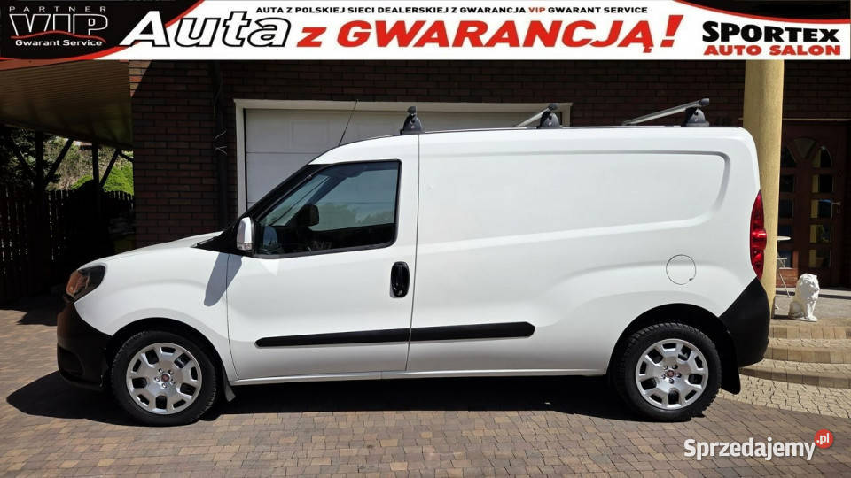 Fiat Doblo MAXI L2 16 MJ 105 Salon I WŁ grzane komputer pokładowy łódzkie