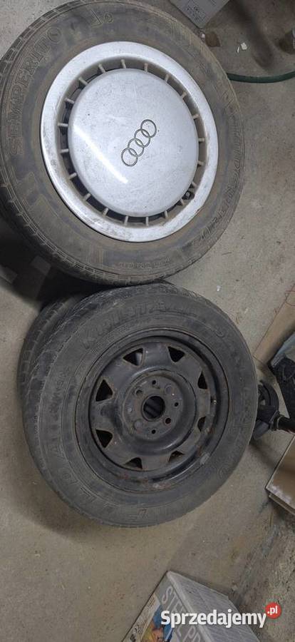 Sprzedam komplet felg z do audi 80 b3 14 Opony i felgi Bielsko-Biała sprzedam