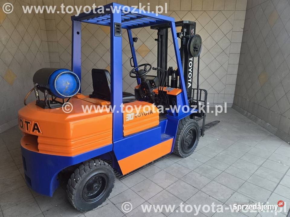 Wózek widłowy TOYOTA 5FG30 wolny skok przesuw b Toyota śląskie Mysłowice