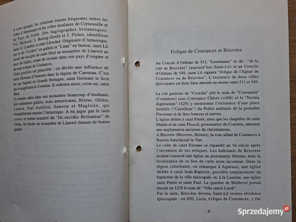 Francja SaintLo pocztówka Mapy i przewodniki małopolskie Kraków