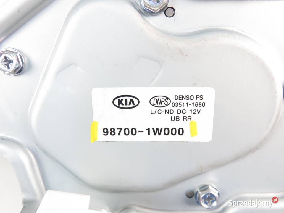 SILNICZEK WYCIERACZKI TYŁ KIA RIO III 987001W000