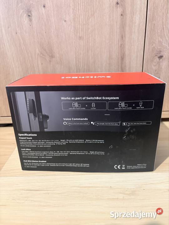 Inteligentny Zamek SwitchBot Lock Ultra Touch Nowy Targ