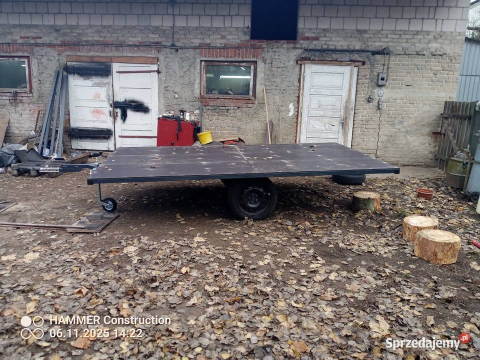 Przyczepka do quadatraktorka dwukołka na wymiar Słupie