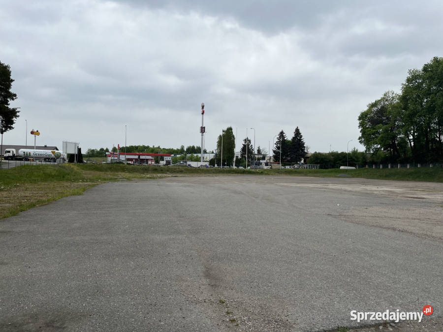 Plac 6500 mkw składowy handlowy parking Straszyn